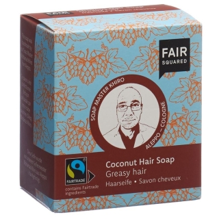 Мило для волосся Fair Squared Coconut Greasy Hair 2 x 80 г
