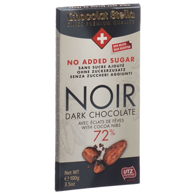 Шоколад Stella Noir 72% 100 г