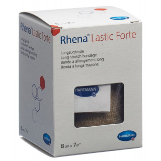 RHENA Lastic Forte 8смx7м телесного цвета (новый)