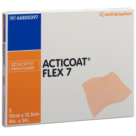 Пов'язка для ран Acticoat Flex 7 10х12,5 см 5 шт