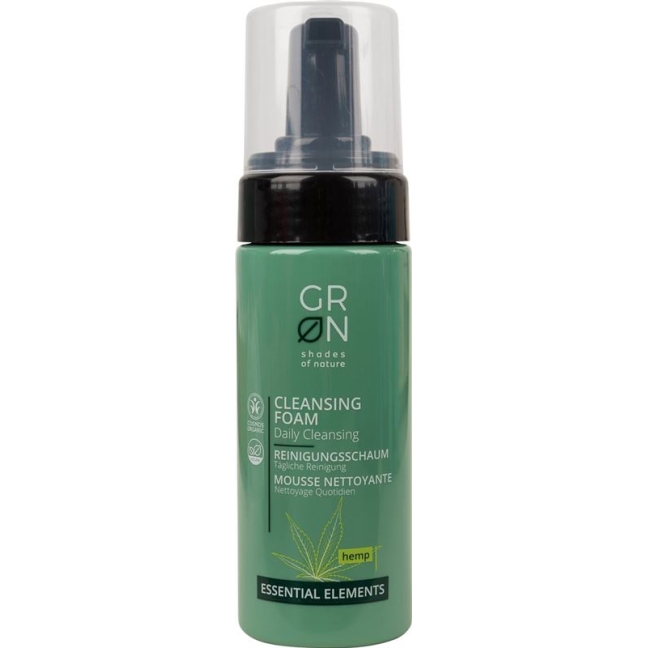 Grn Essential Cleansing Foam Hemp Bottle 150 мл