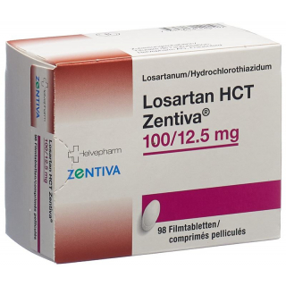 Losartan HCT Zentiva Filmtabletten 100/12.5mg 98 Stück