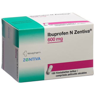 Ibuprofen N Zentiva Filmtabletten 600mg 100 Stück