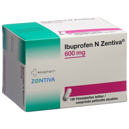 Ibuprofen N Zentiva Filmtabl 600 мг 100 шт