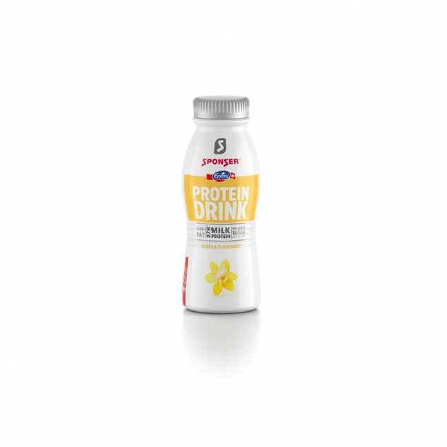 Sponser Protein Drink Vanilla Flasche 330ml