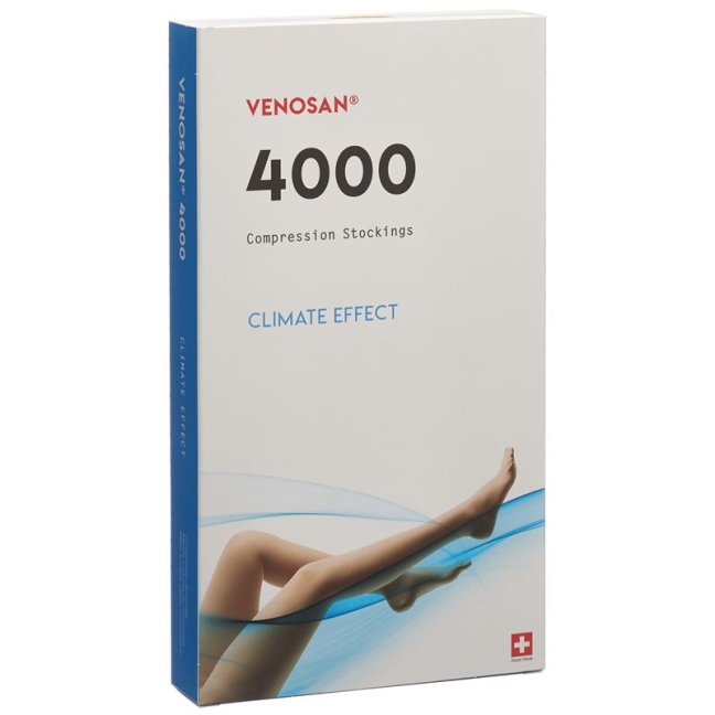 Venosan 4002 A-D KKL2 L довгий відкритий антрацит 1 пара