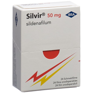 Silvir Schmelzfilm 50mg 24 Stück