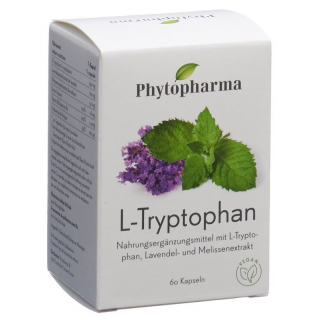 Phytopharma L-tryptophan Kapseln Dose 60 Stück