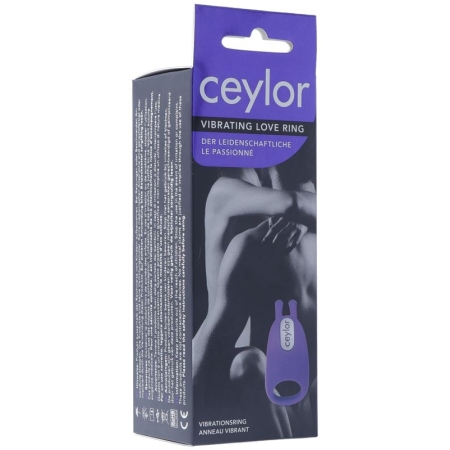 Вібраційна любовна каблучка Ceylor