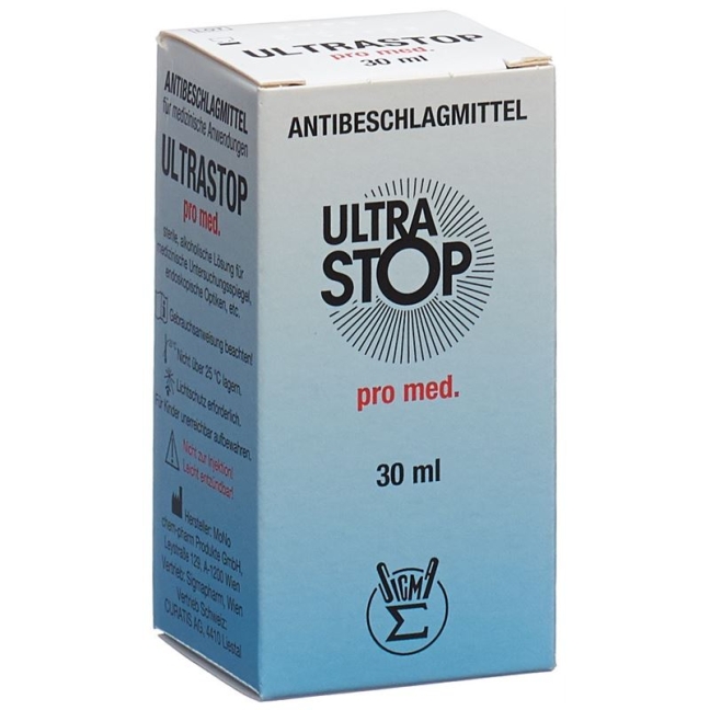 Ultrastop Antibeschlag Pro Med Steril 30ml