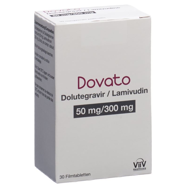 Dovato Filmtable 50/300 мг Fl 30 шт