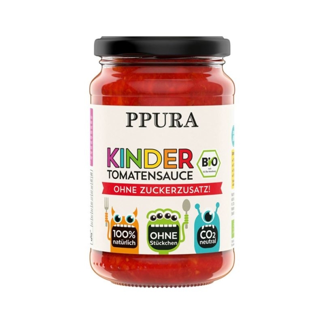 Соус Ppura Sugo дитячий томатний без цукру органічний 340г