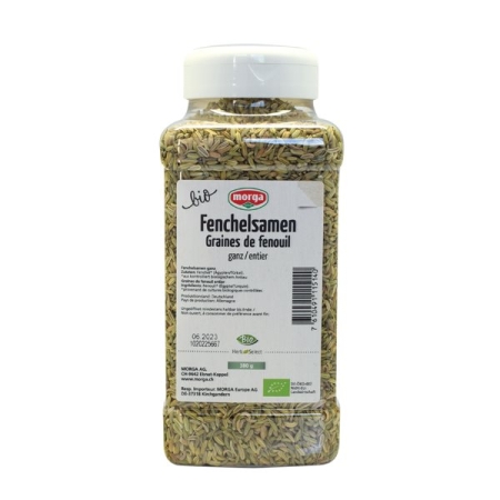 Morga Spice Fennel Seeds Whole Organic Ds 380 г