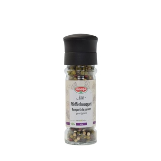 Morga Gewürz Pfefferbouquet Ganz Bio Mühle 45g