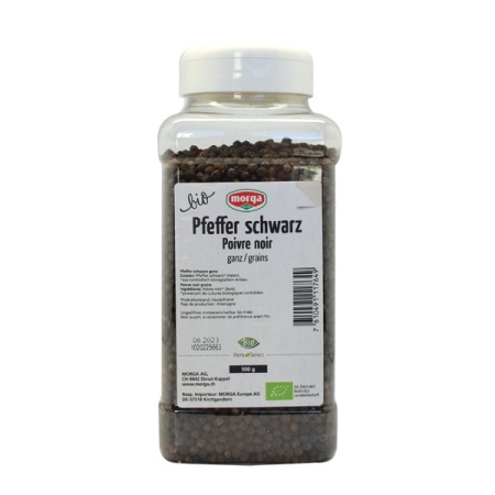 Morga Spice Black Pepper Whole Organic Ds 500 г