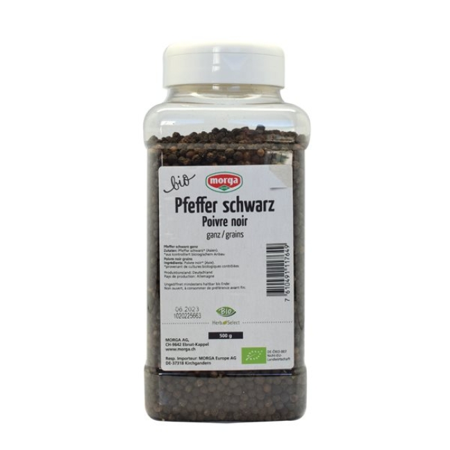Morga Spice Black Pepper Whole Organic Ds 500 г