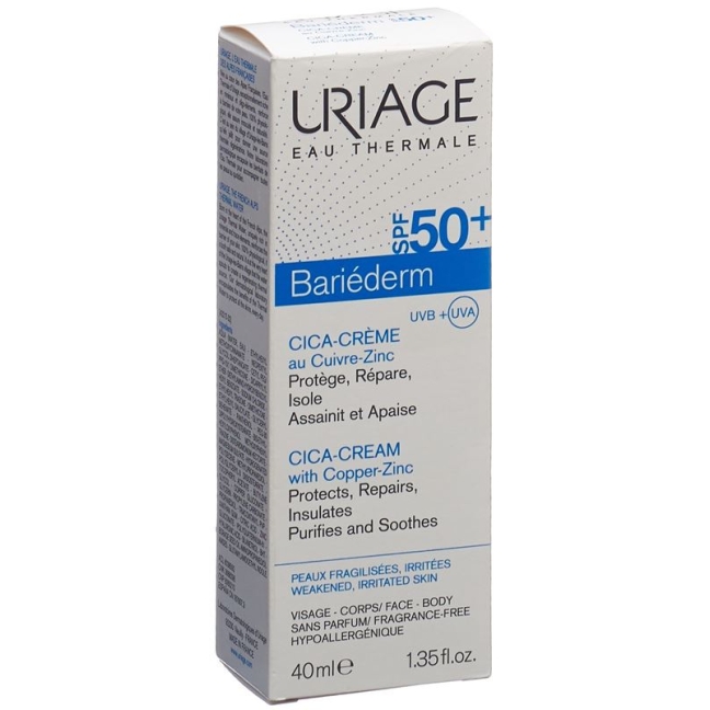 URIAGE Bariéderm Cica Cream SPF50 Tb 40 мл