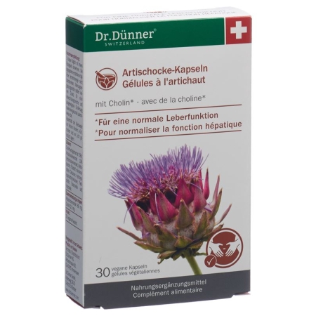 Капсули артишоку Dr. Dünner 30 капс