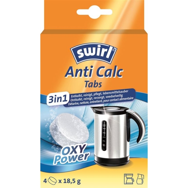 Swirl Anti Calc 3in1 Tabs 4 x 18,5 г