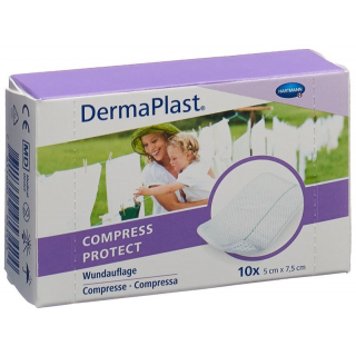 DermaPlast Compress Protect 5х7,5см 10 шт.