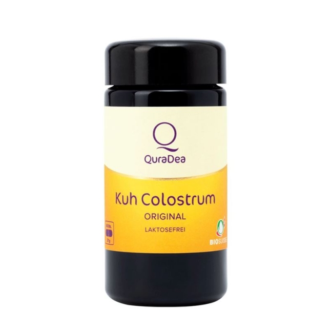 Коров'яче молозиво QuraDea Original Capsules Organic Pasteurized 60 шт