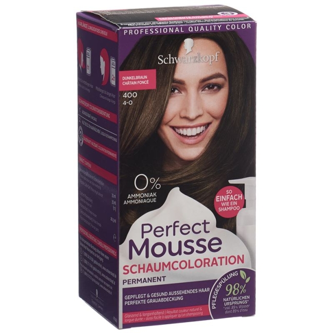 Perfect Mousse 400 Темно-коричневий