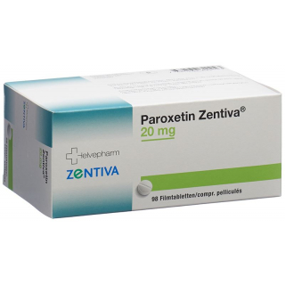 Paroxetin Zentiva Filmtabletten 20mg 98 Stück