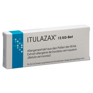 Itulazax Lyophilisat Oral 12 Sq-Bet 30 Stück