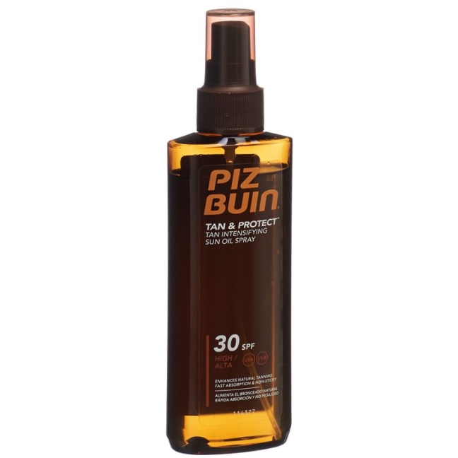 PIZ BUIN Олія-спрей для засмаги та захисту SF30
