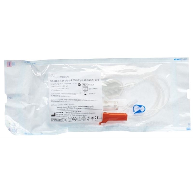 OncoSet Tax Mono PES 0.2µm LLm train 50 шт