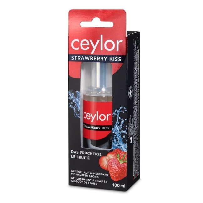 Ceylor Lubricant Strawberry Kiss Dispenser 100ml