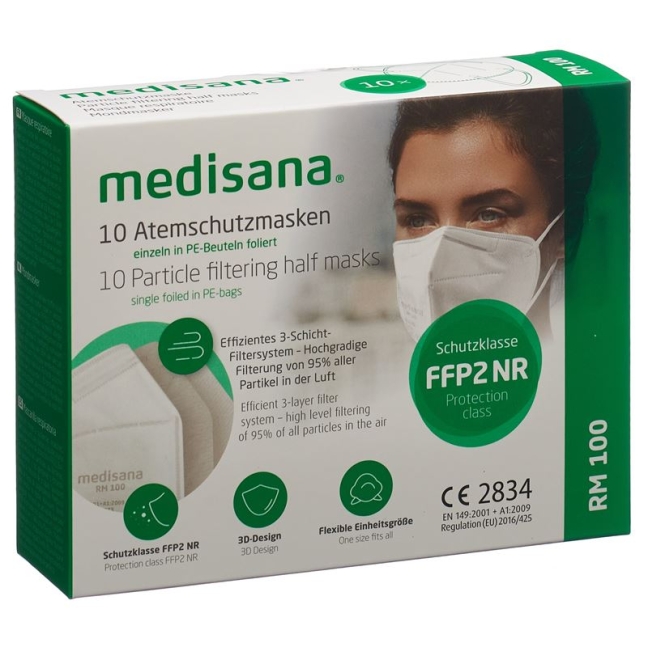 Респіратор MEDISANA FFP2 RM100