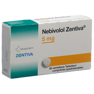 Небиволол Зентива таблетки 5 мг 28 шт.