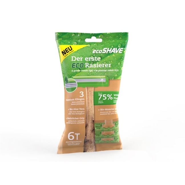 Сумка для одноразових бритв EcoSHAVE 6 шт