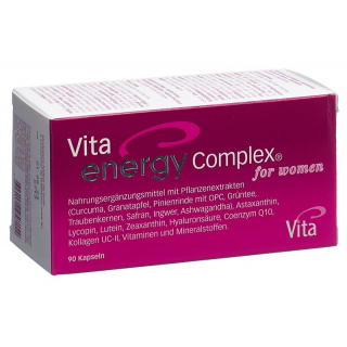 Vita Energy Complex For Women Kapseln Glas 90 Stück