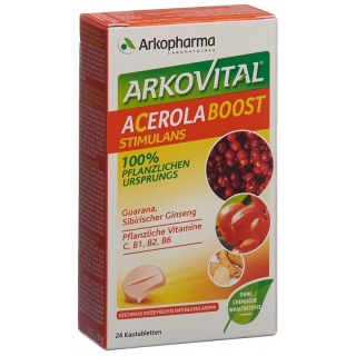 Arkovital Acerola Boost Kautabletten 24 Stück