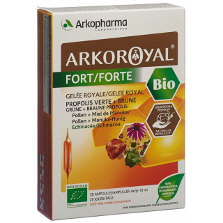 Arkoroyal Gelee Royale Forte Bio 20 Trinkampullen 10ml