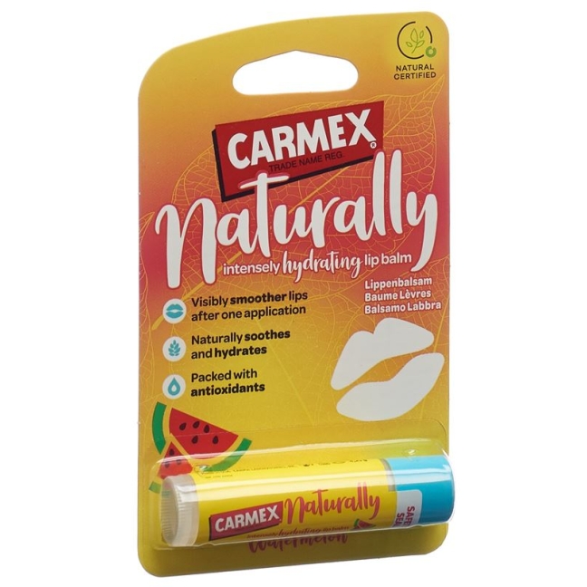 CARMEX бальзам для губ Naturally Watermelon Stick 4,25 г