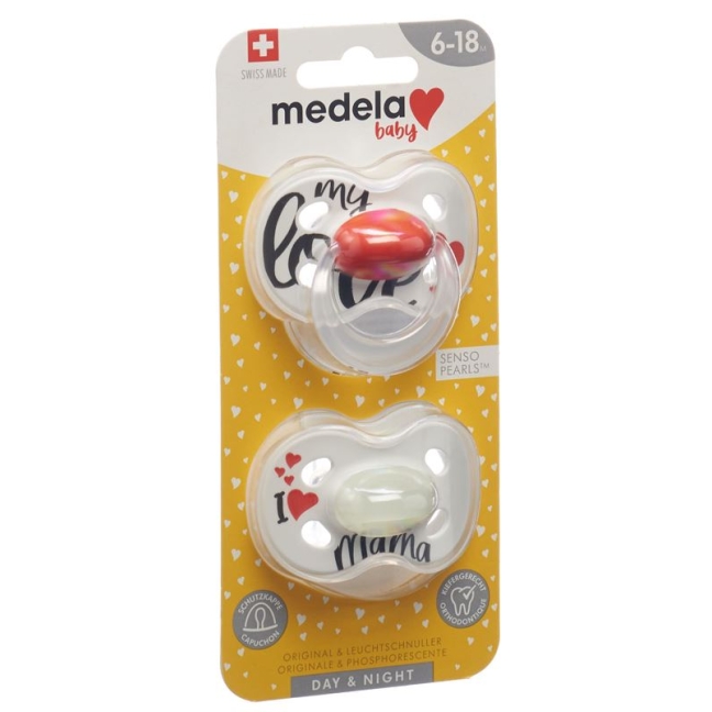 MEDELA Baby Nuggi Day&amp;Night 6-18 Sig Love