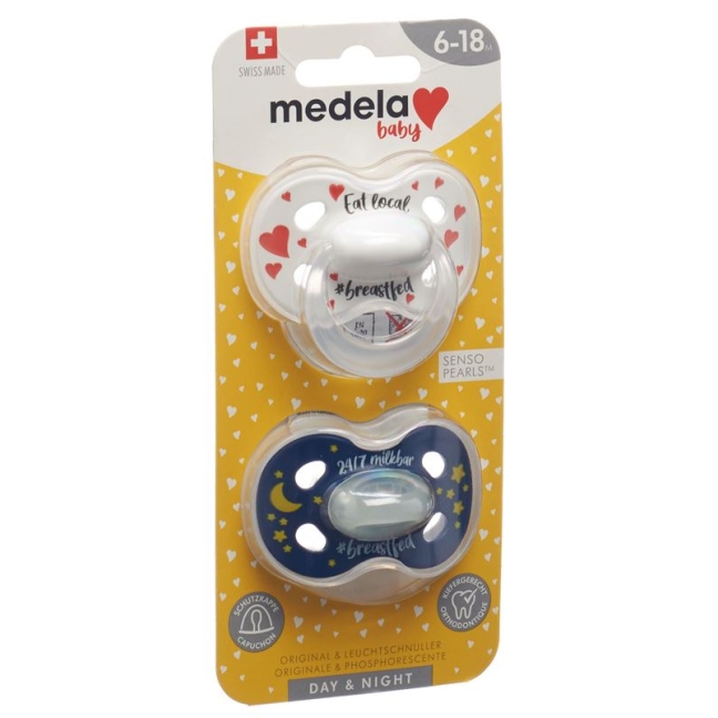 MEDELA Baby Nuggi Day&amp;Night 6-18 на грудному вигодовуванні