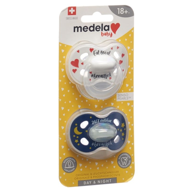 MEDELA Baby Nuggi Day&amp;Night 18+ на грудному вигодовуванні