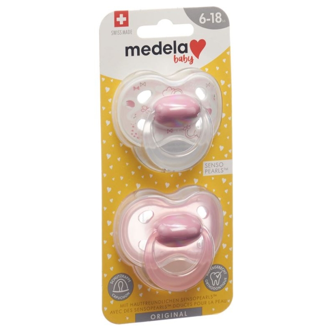 MEDELA Baby Nuggi Original 6-18 Pink