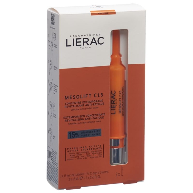 Lierac Mesolift концентрат 2 ампули по 15 мл