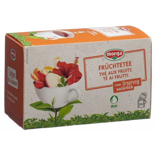Фруктовый чай Морга в оболочке из органических бутонов в пакетиках 20 шт.