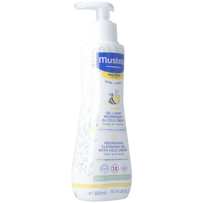 MUSTELA Гель для вмивання Cold Cream для сухої шкіри