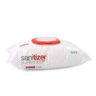 Салфетки Saniswiss Sanitizer Surfaces S1 100 шт.