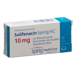 СОЛИФЕНАЦИН Спириг HC пленочные таблетки 10 мг