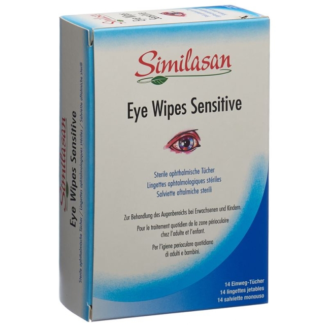 Серветки SIMILASAN Eye Wipes Sensitive