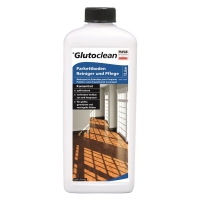 Засіб для миття паркету Glutoclean + пляшка для догляду 1л