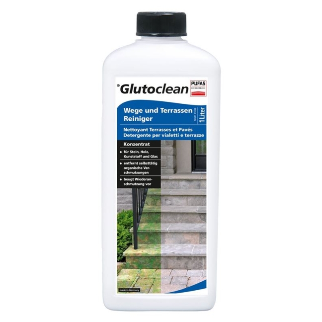 Glutoclean Paths + Terraces Cleaner Bottle 1л